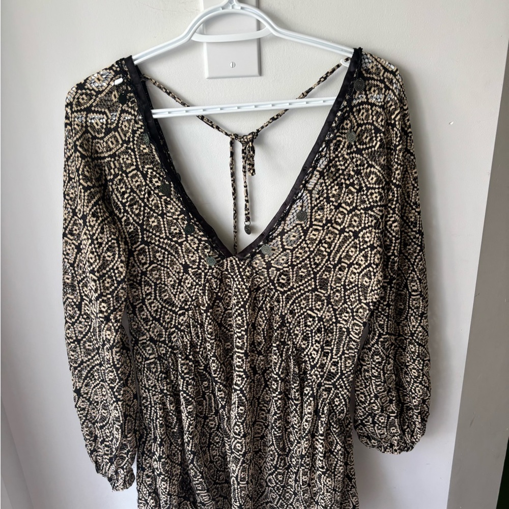 Boho beach cover up